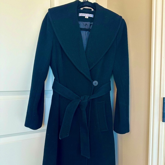 Larry Levine Black Coat - Picture 1 of 10